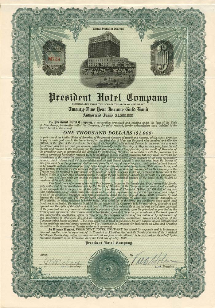 President Hotel Co.